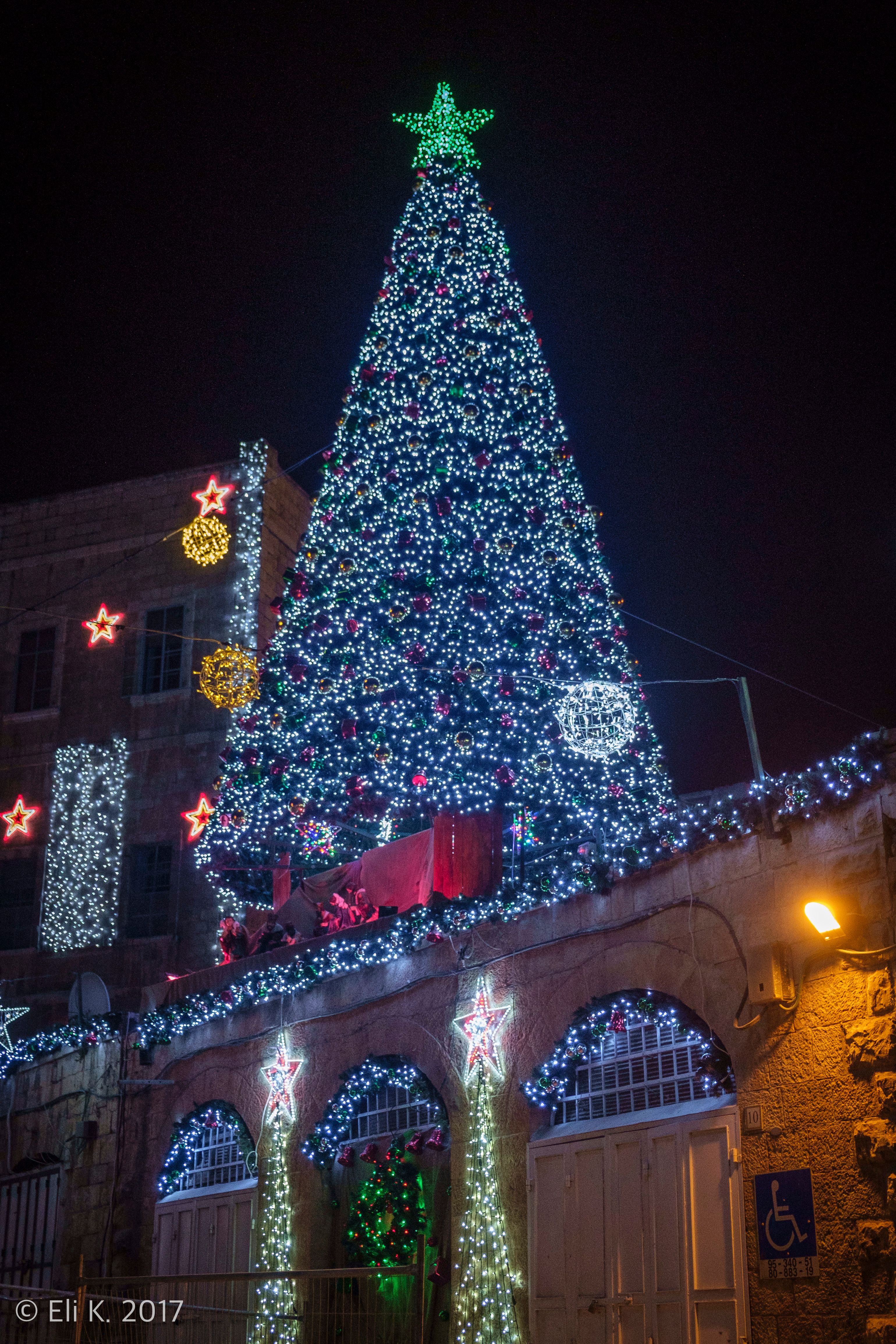صورة عيد الميلاد(غربي) في القدس