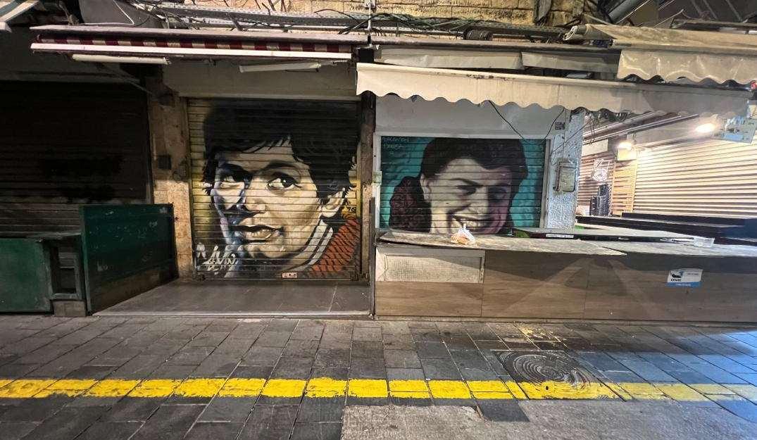 The face of the market: a night graffiti tour of the Mahane Yehuda market