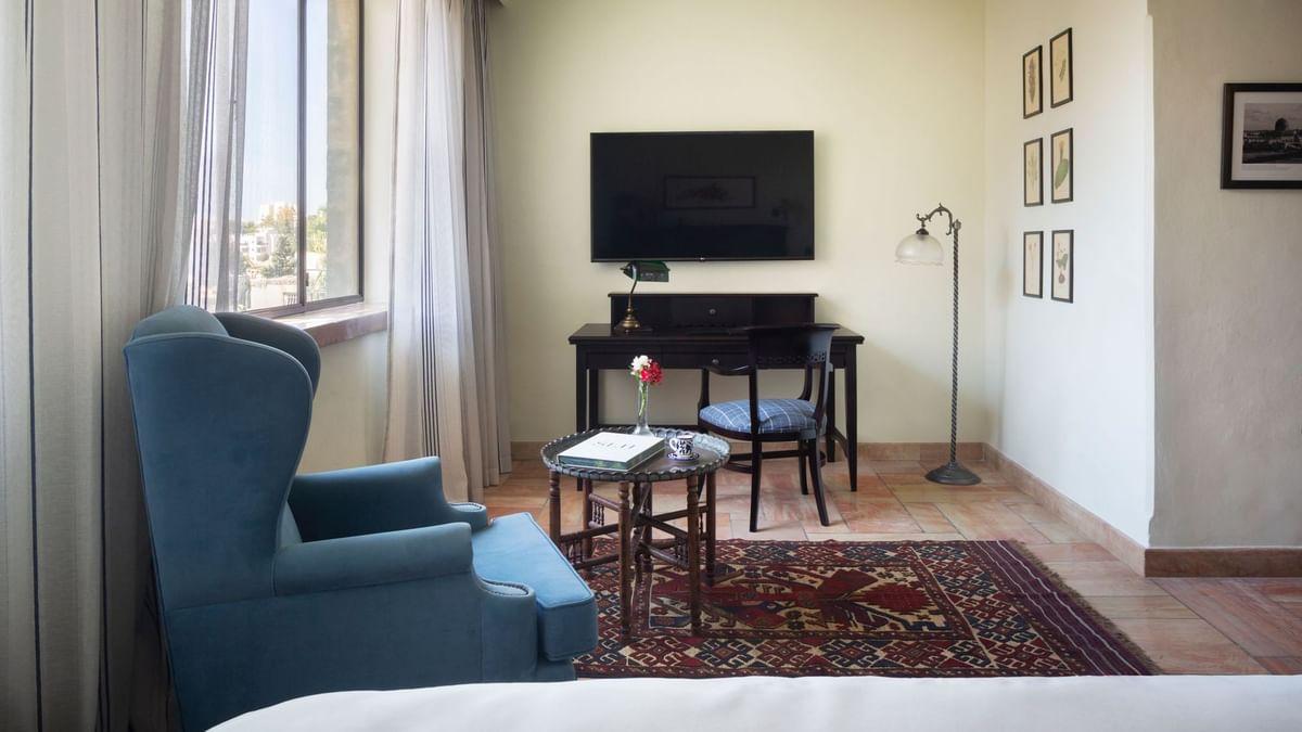 חדרים ב מלון אמריקן קולוני ירושלים