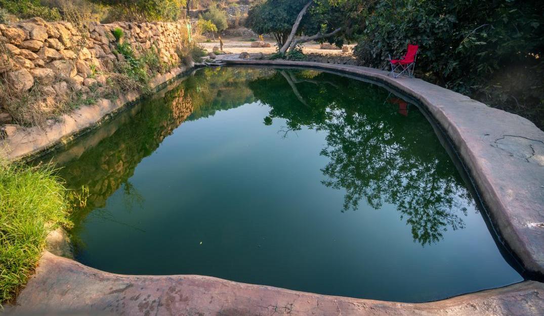 צילום של מעיין עין לבן