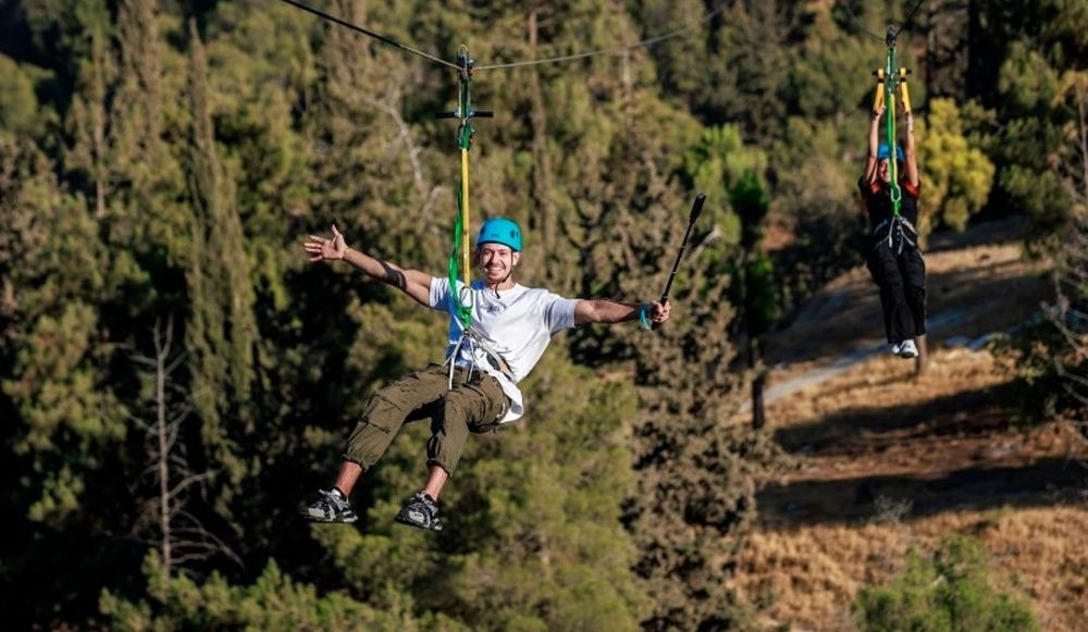 photo of The Zip Line at Mitzpe David
