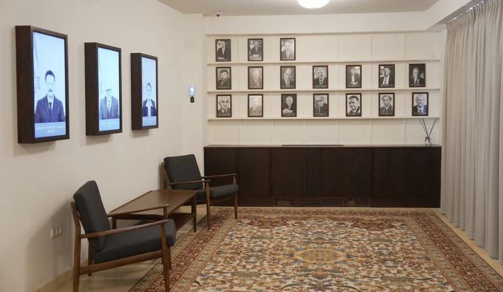 צילום של מוזיאון הכנסת