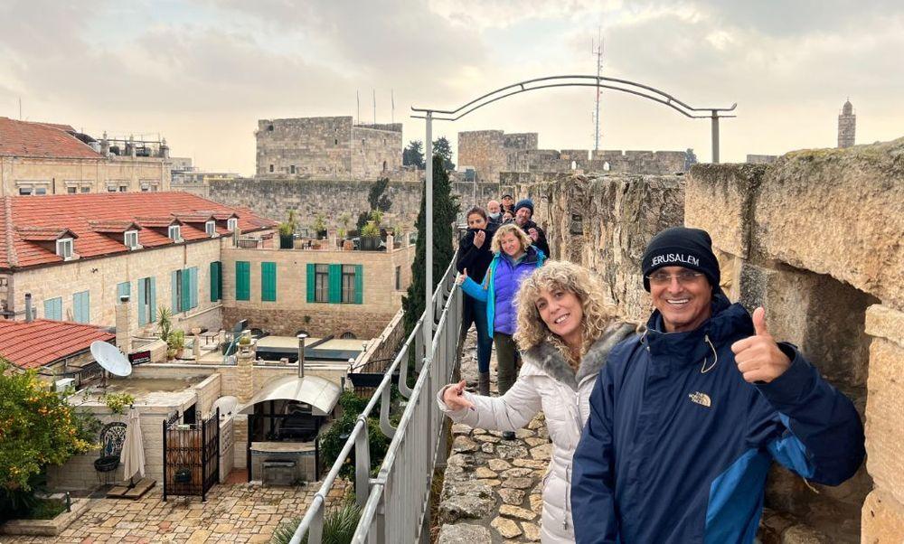 ירושלים של מעלה: סיור על טיילת החומות הצפונית