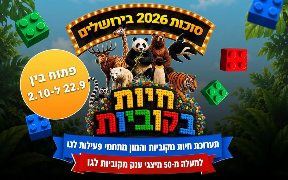 צילום של חיות בקוביות | סוכות 2026