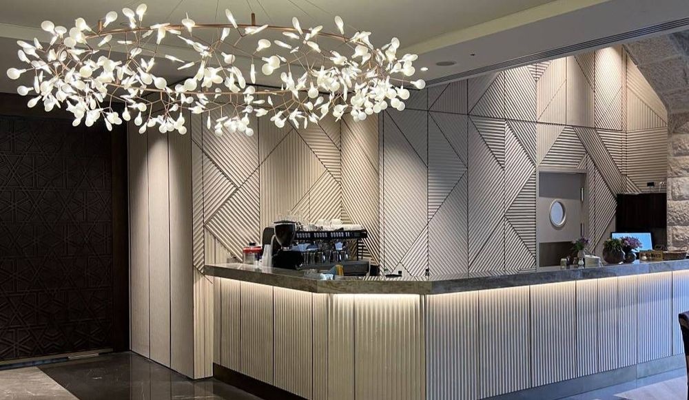 צילום של מסעדת הלאונג' החלבית במלון ענבל