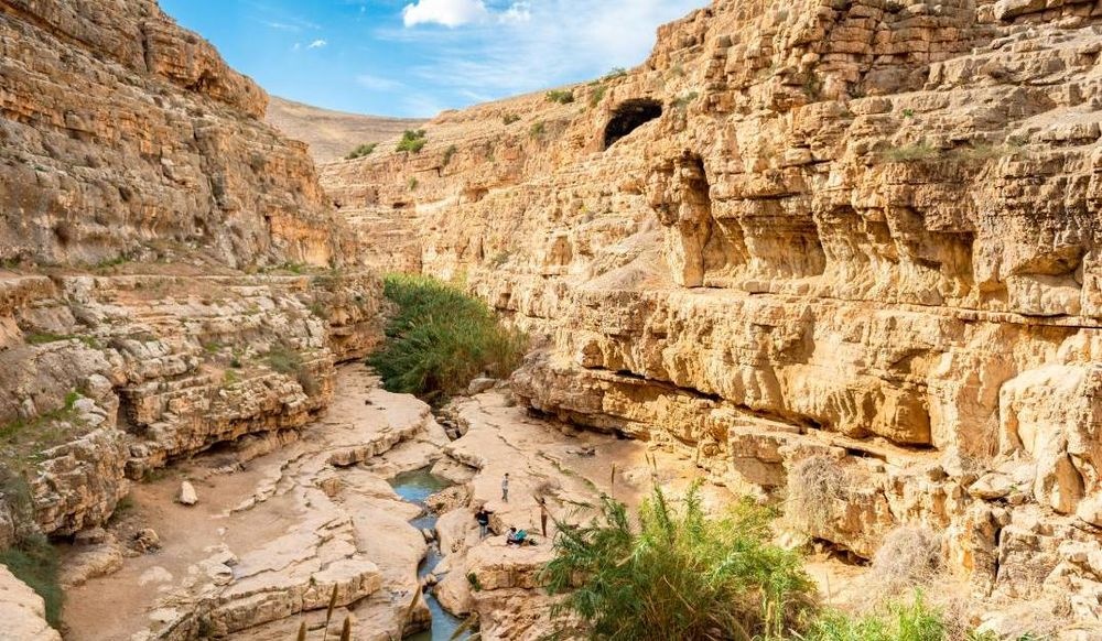 צילום של שמורת טבע עין פרת