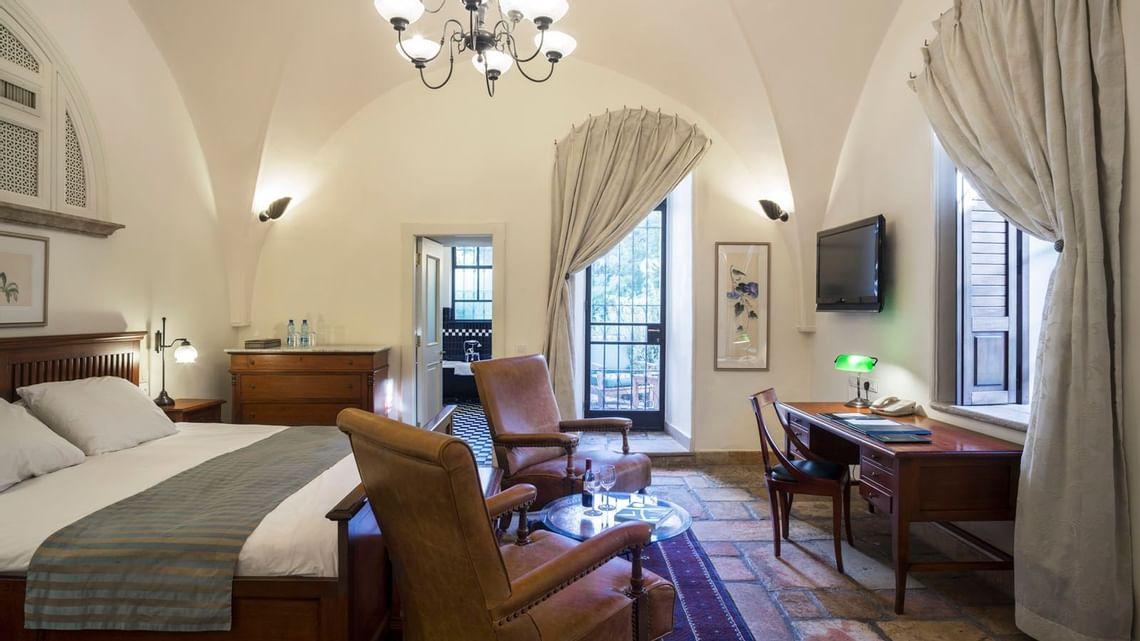 חדרים ב מלון אמריקן קולוני ירושלים