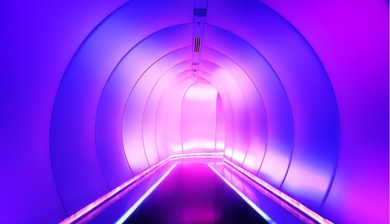 צילום של מעלית הזמן בירושלים