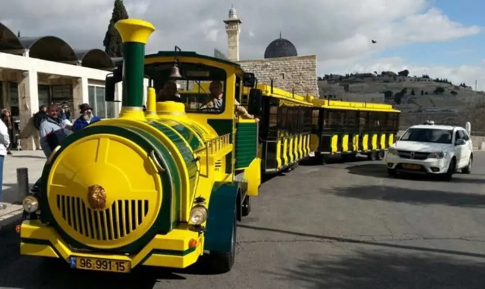 רכבת הכותל - משער יפו לכותל המערבי