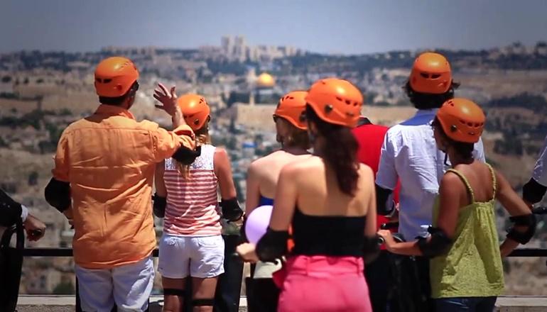 EZ-Rider Tour Around Armon Hanatziv, Panoramic Views & Historic Tales