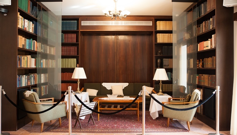 צילום של מרכז המבקרים בית לוי אשכול