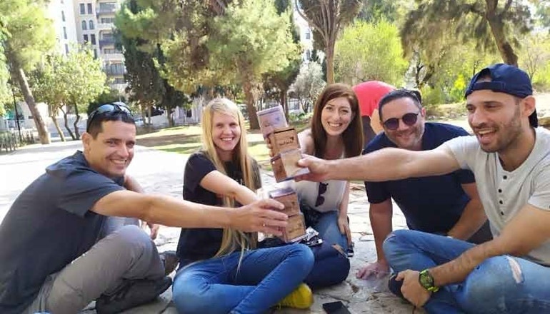 צילום של לרוץ על ירושלים: משחק חפש את המטמון במובייל