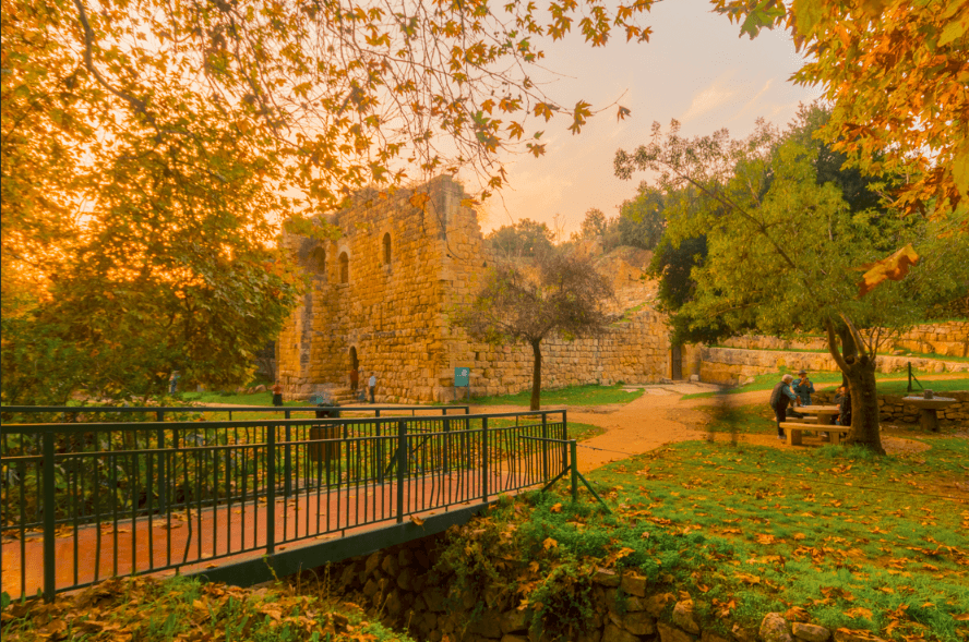 צילום של גן לאומי עין חמד