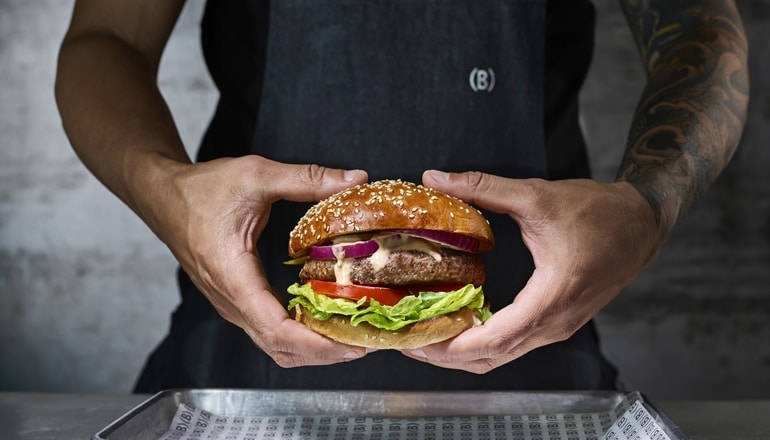 צילום של בורגרס בר